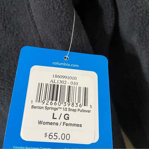Columbia Benton Springs™ Half Snap Fleece Pullover Size Large NWT - Picture 8 of 11